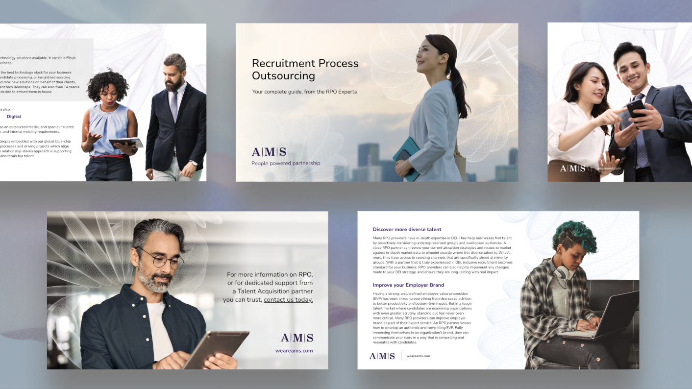 Talent Acquisition Promotional Pamphlet