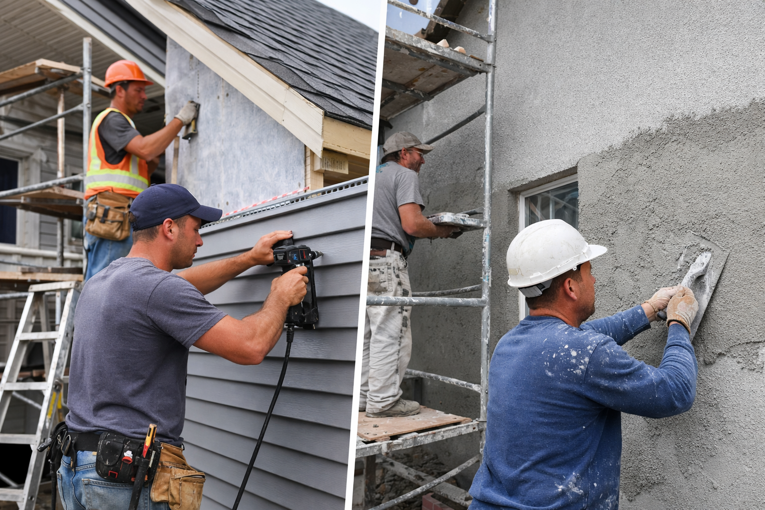 siding and stucco services