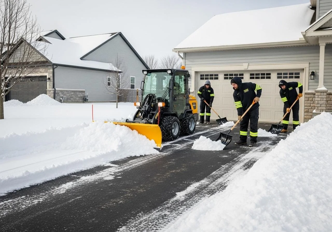 Residential On Call Snow Removal Services