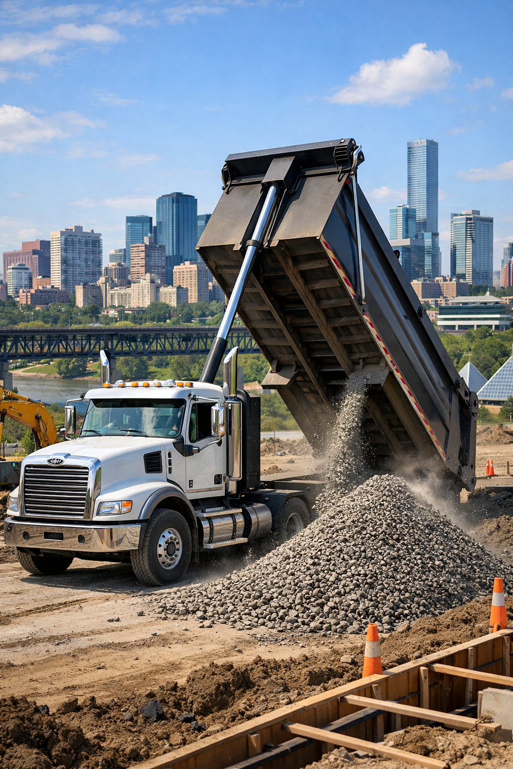 Tandem Hauling Service up to 3 hours. Please note: anything after 3 hours will be billed to you net 15 to 30 days terms.
