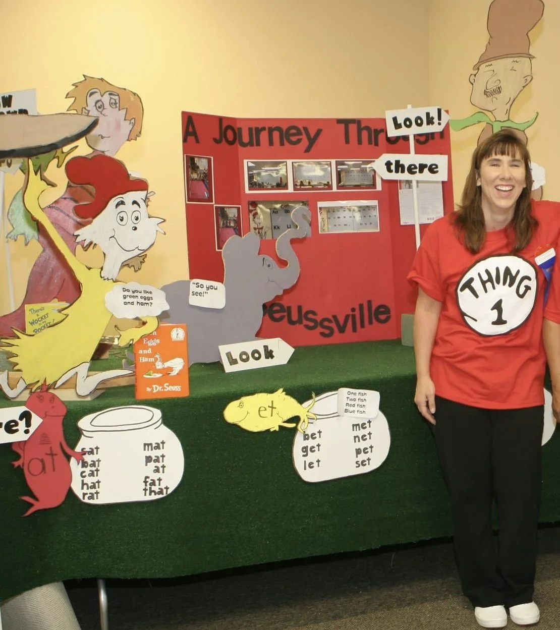 Elementary Teacher created display for the Education Fund