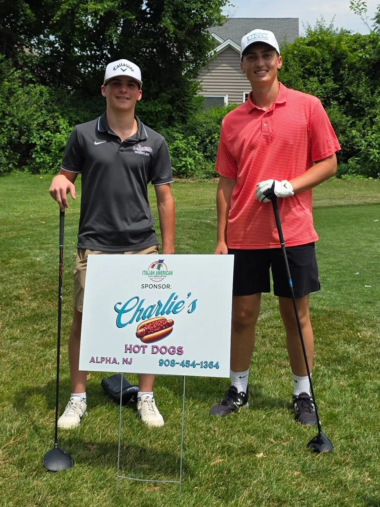 Charity golf outing 