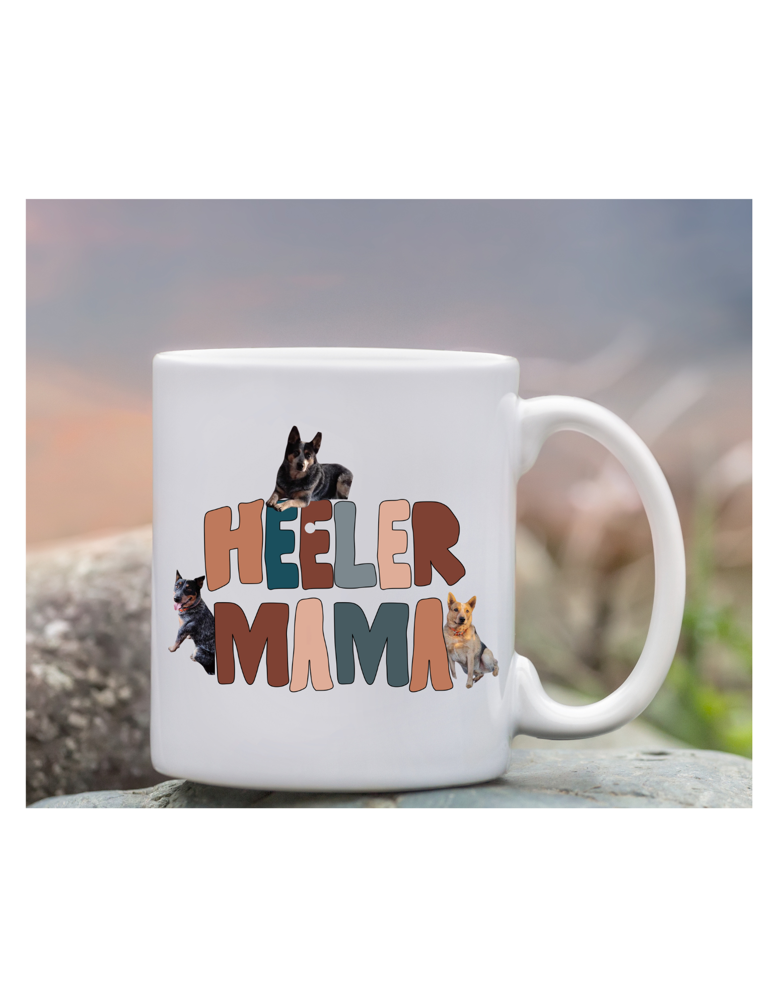 Heeler Mama Ceramic Coffee Mug