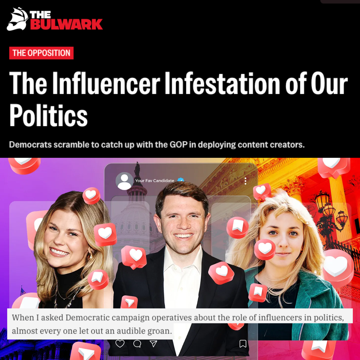 The Influencer “Infestation” of Our Politics