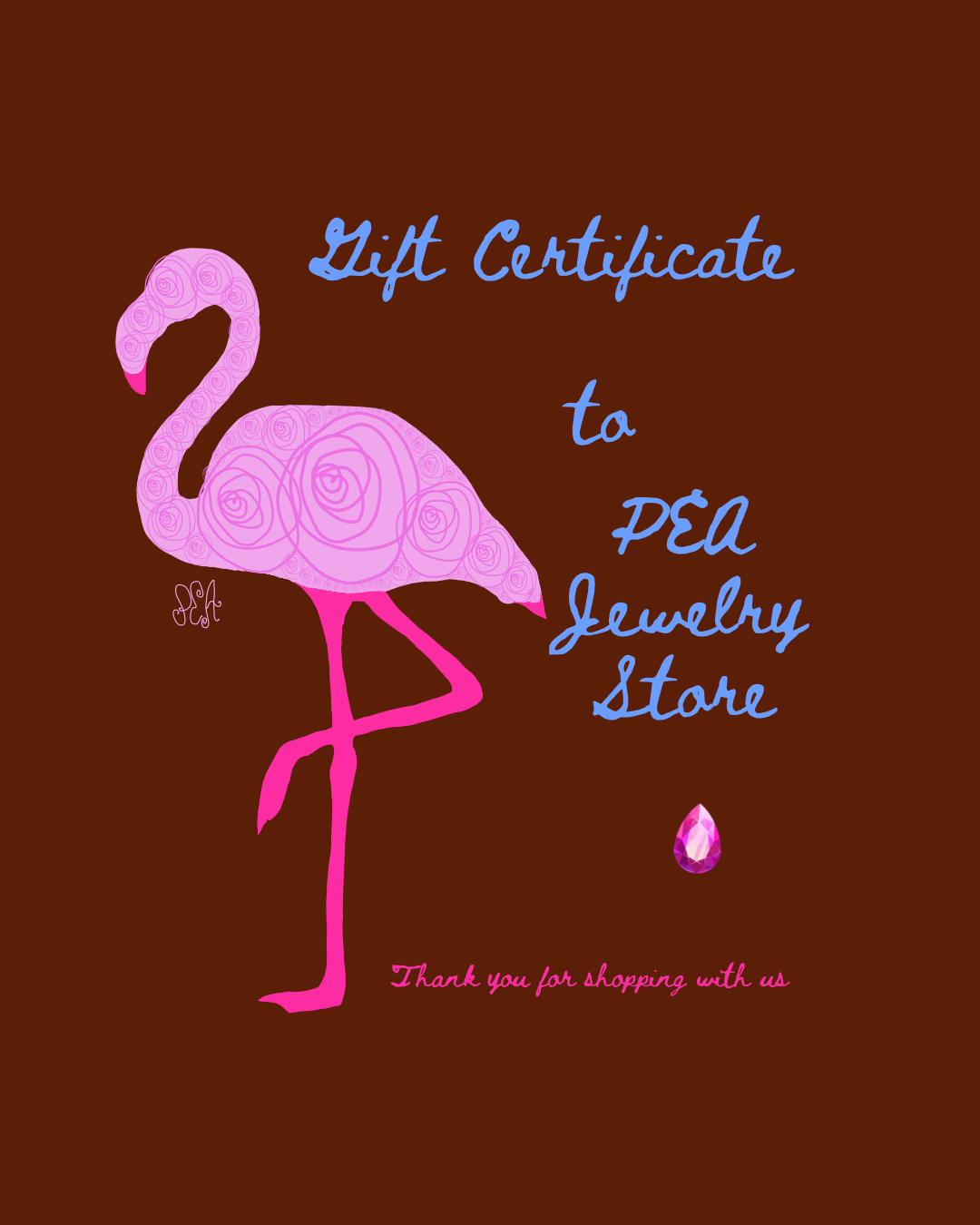 GIFT CERTIFICATE