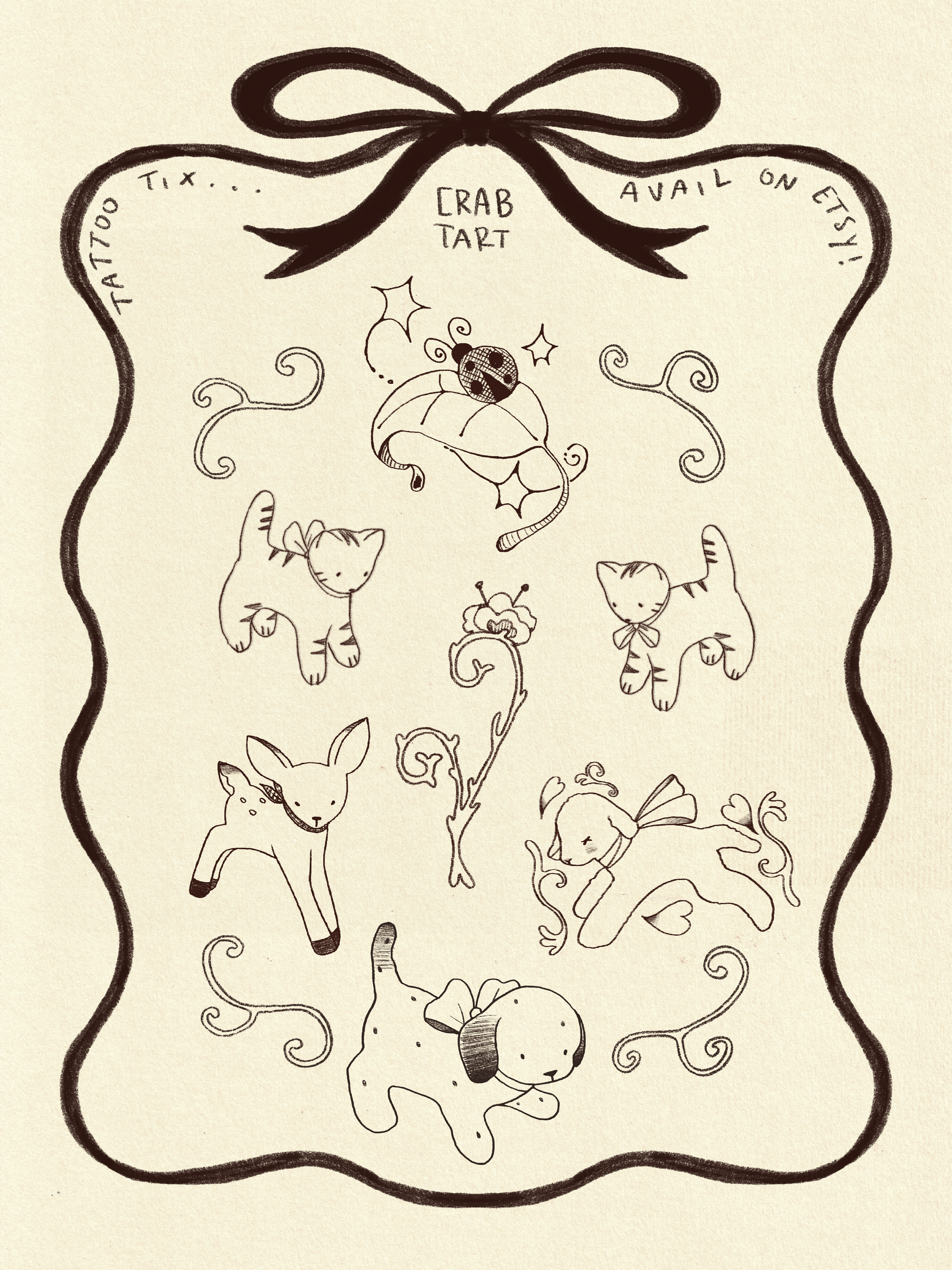 vintage animal flash