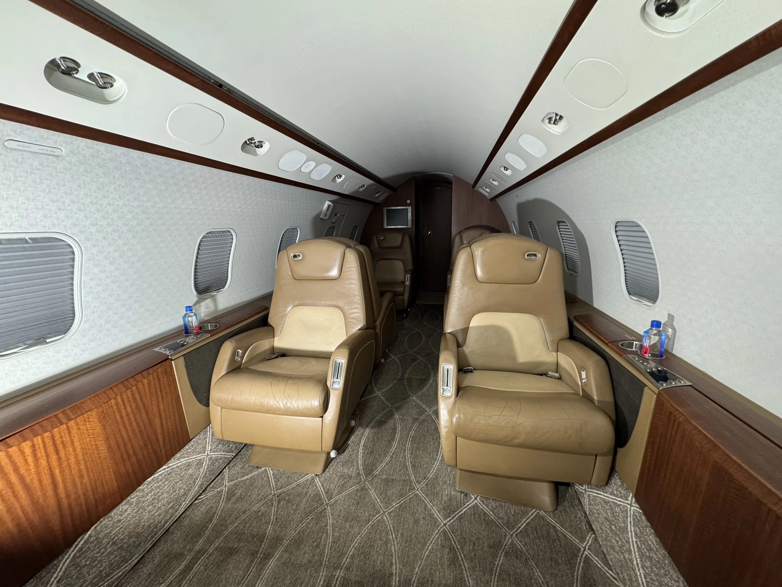 Aircraft interior cleaning at ELP Aircraft Detailing