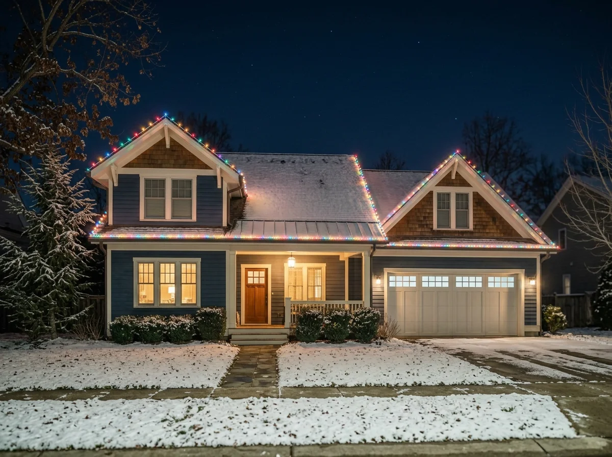 Christmas Light Installation