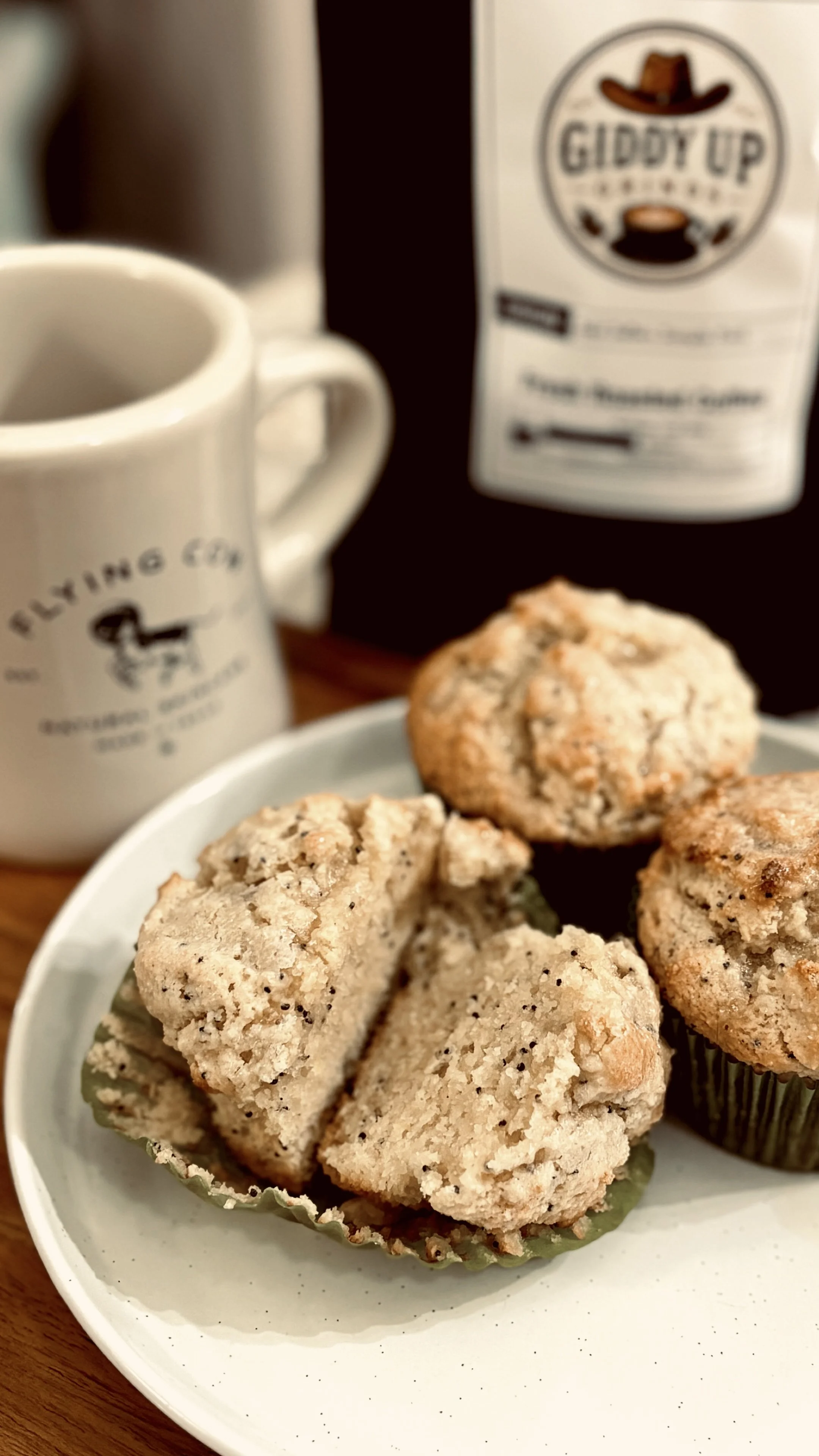Keto Lemon Poppy Seed Muffin