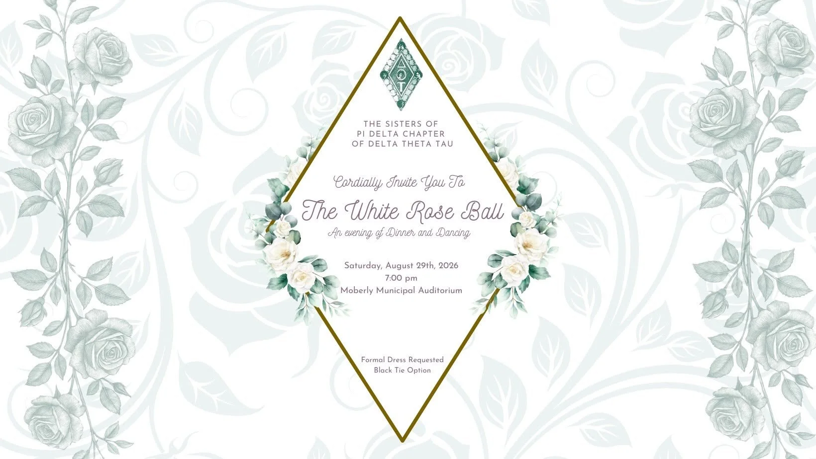 Graphic of an invitation
