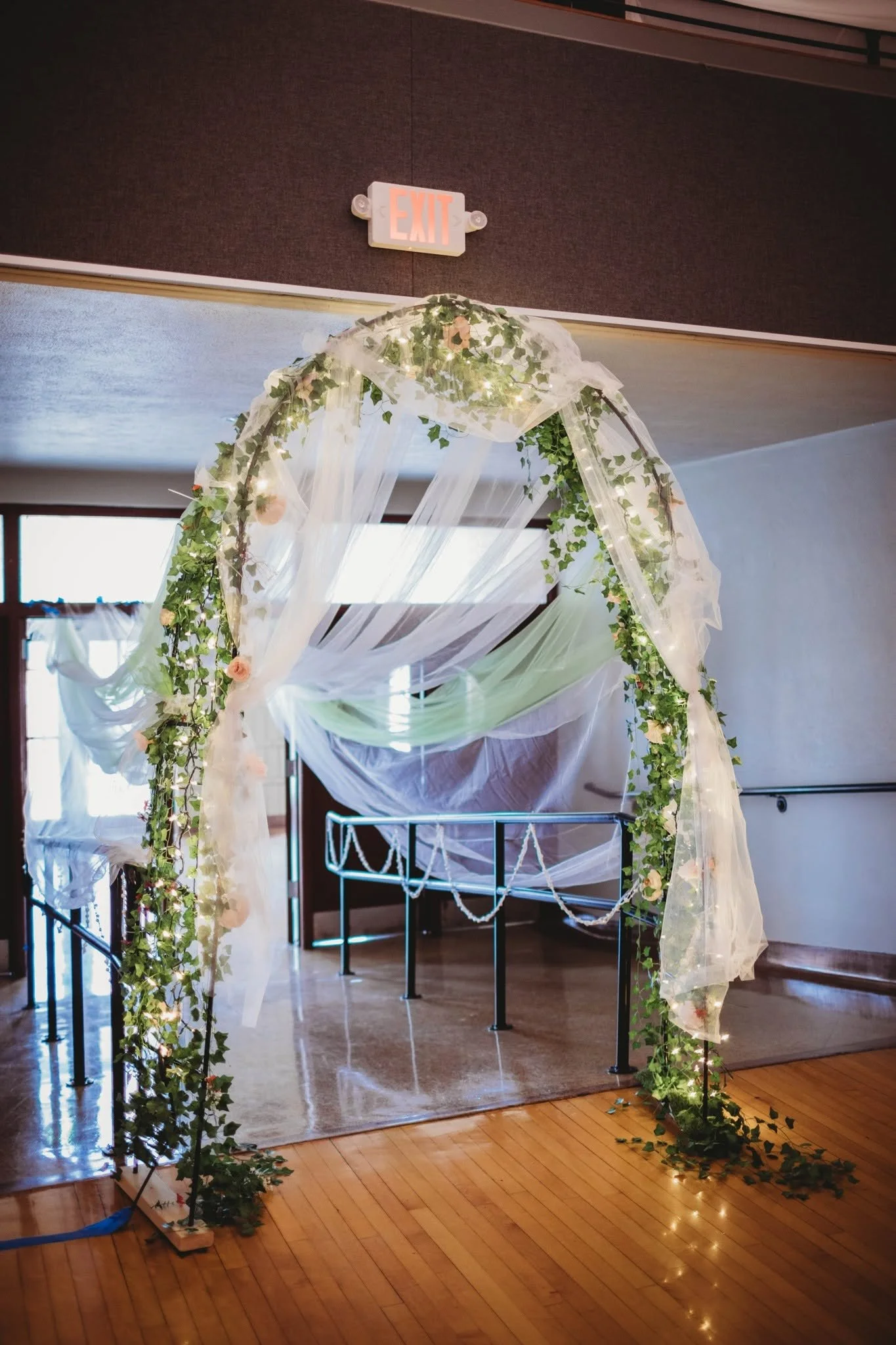Image of a decorated entryway
