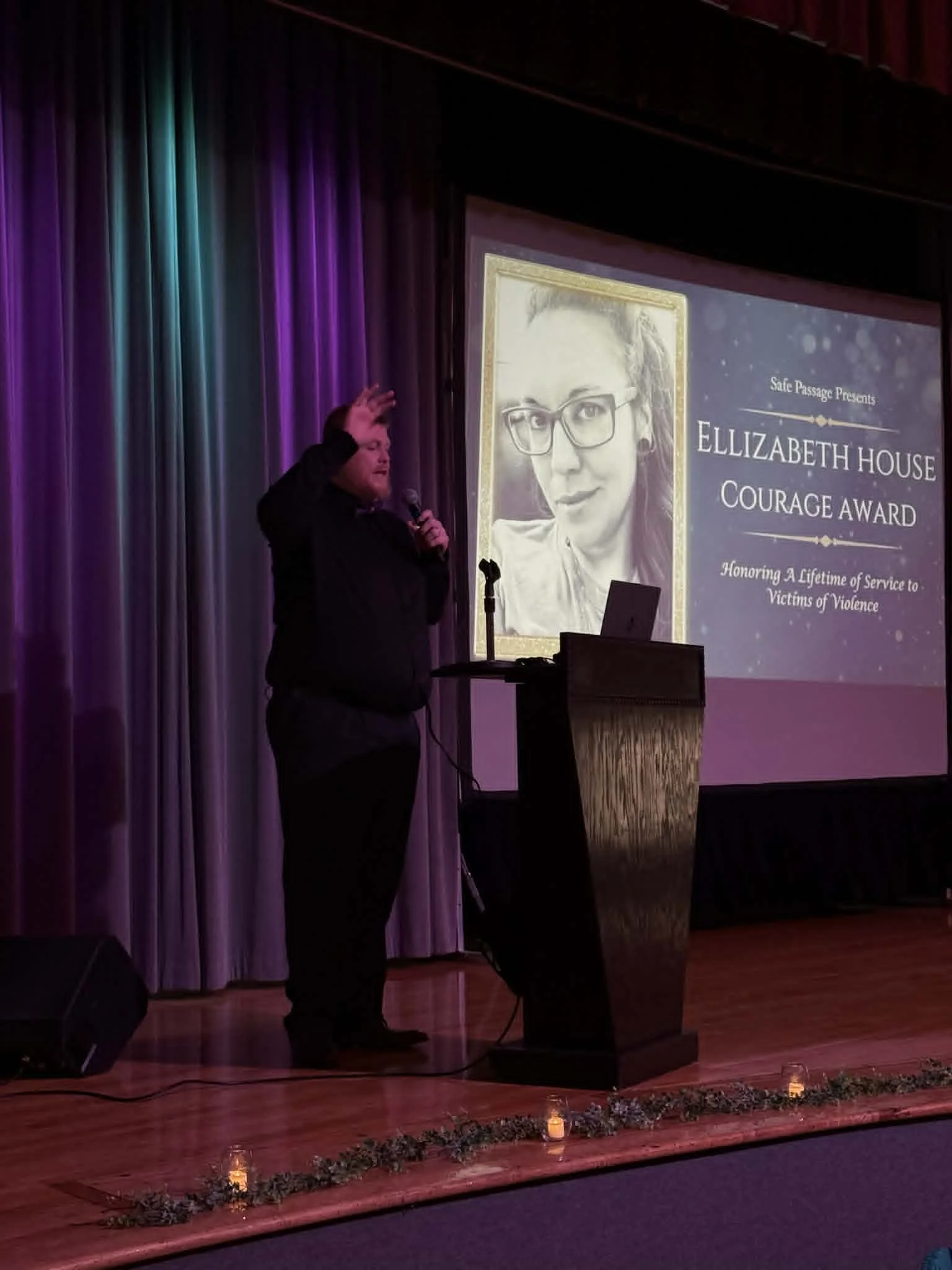 Image of an Awards presentation