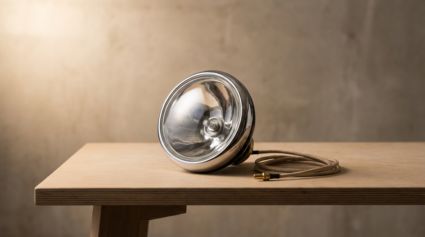 Chrome Headlight Assembly