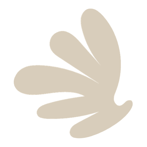 An abstract outline icon with diagonal lines within a circle shape.