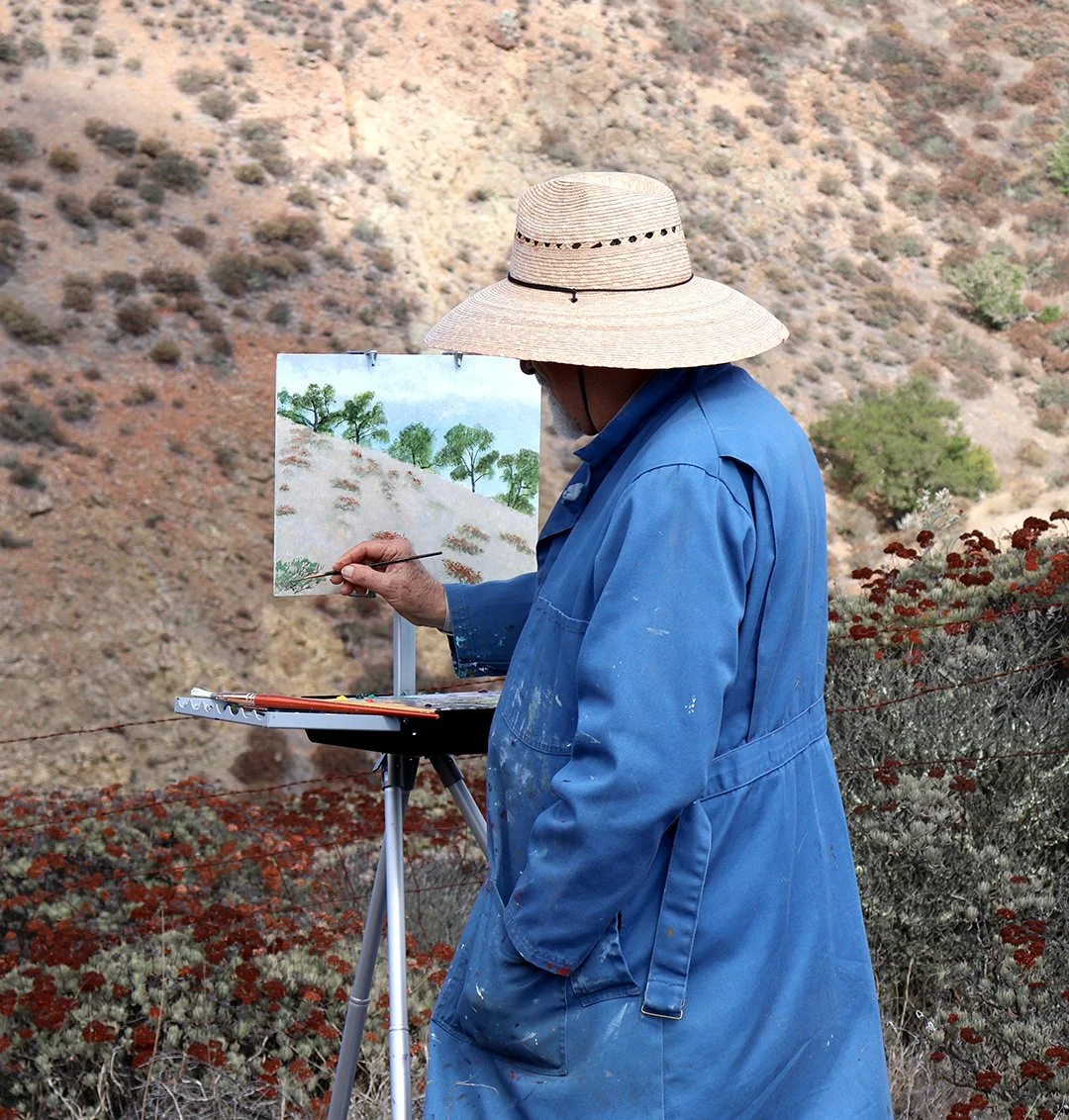 Santa Barbara artist Lawrence Wallin