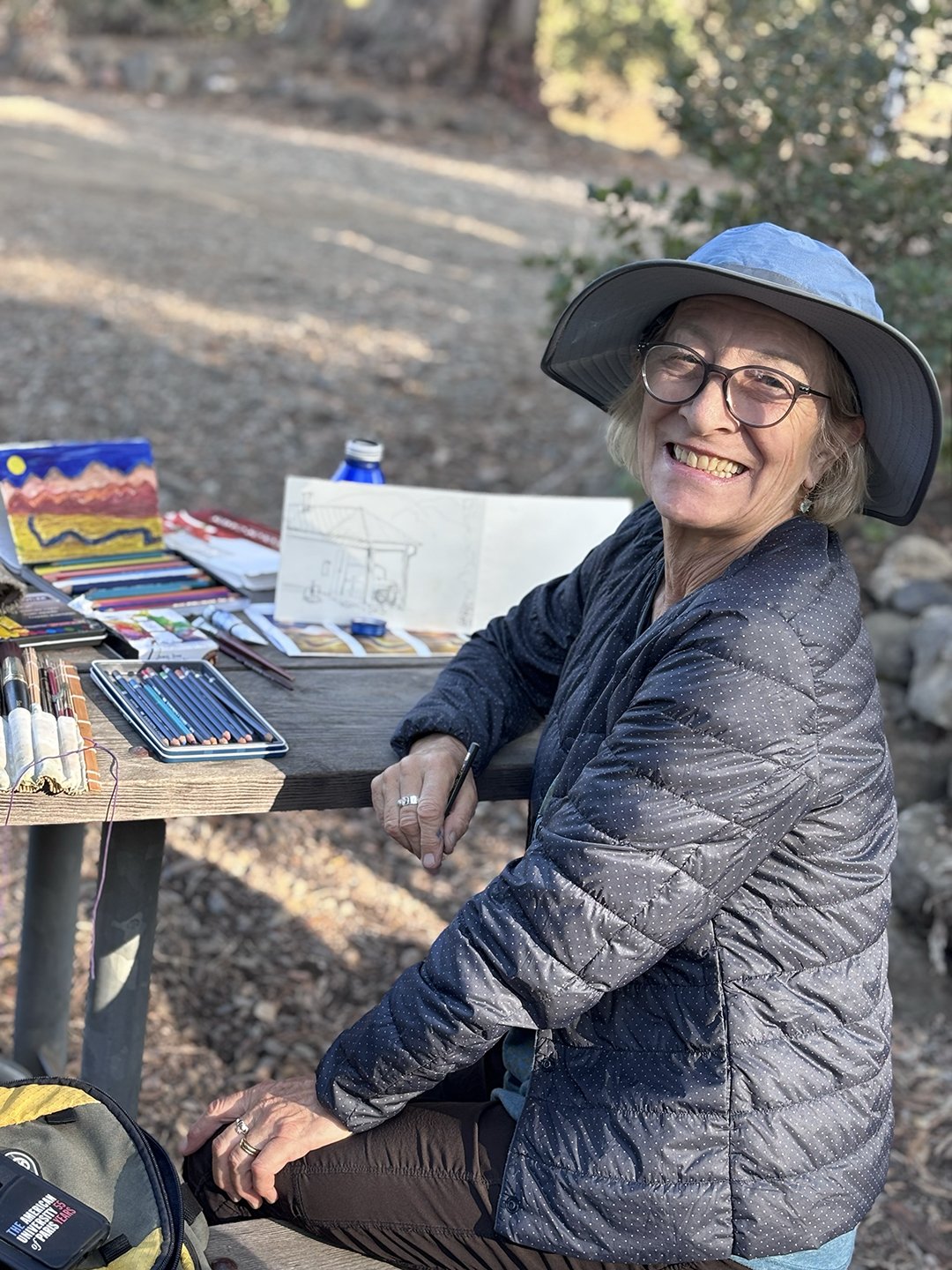Santa Barbara artist Bernadette Lewis