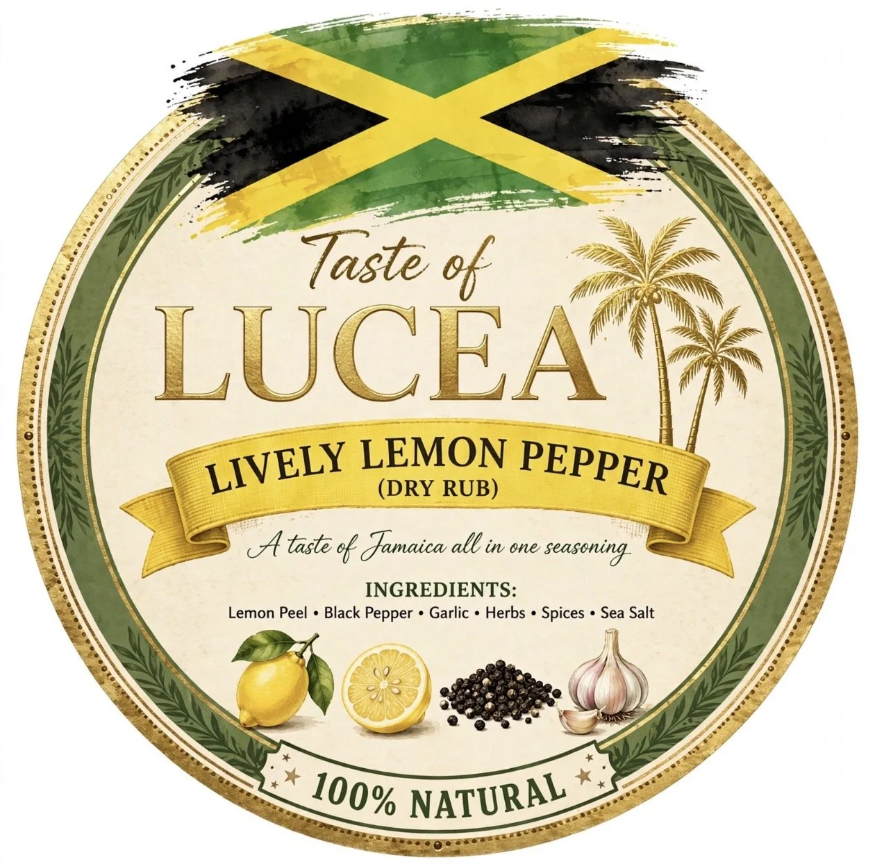 Lively Lemon Pepper Dry Rub