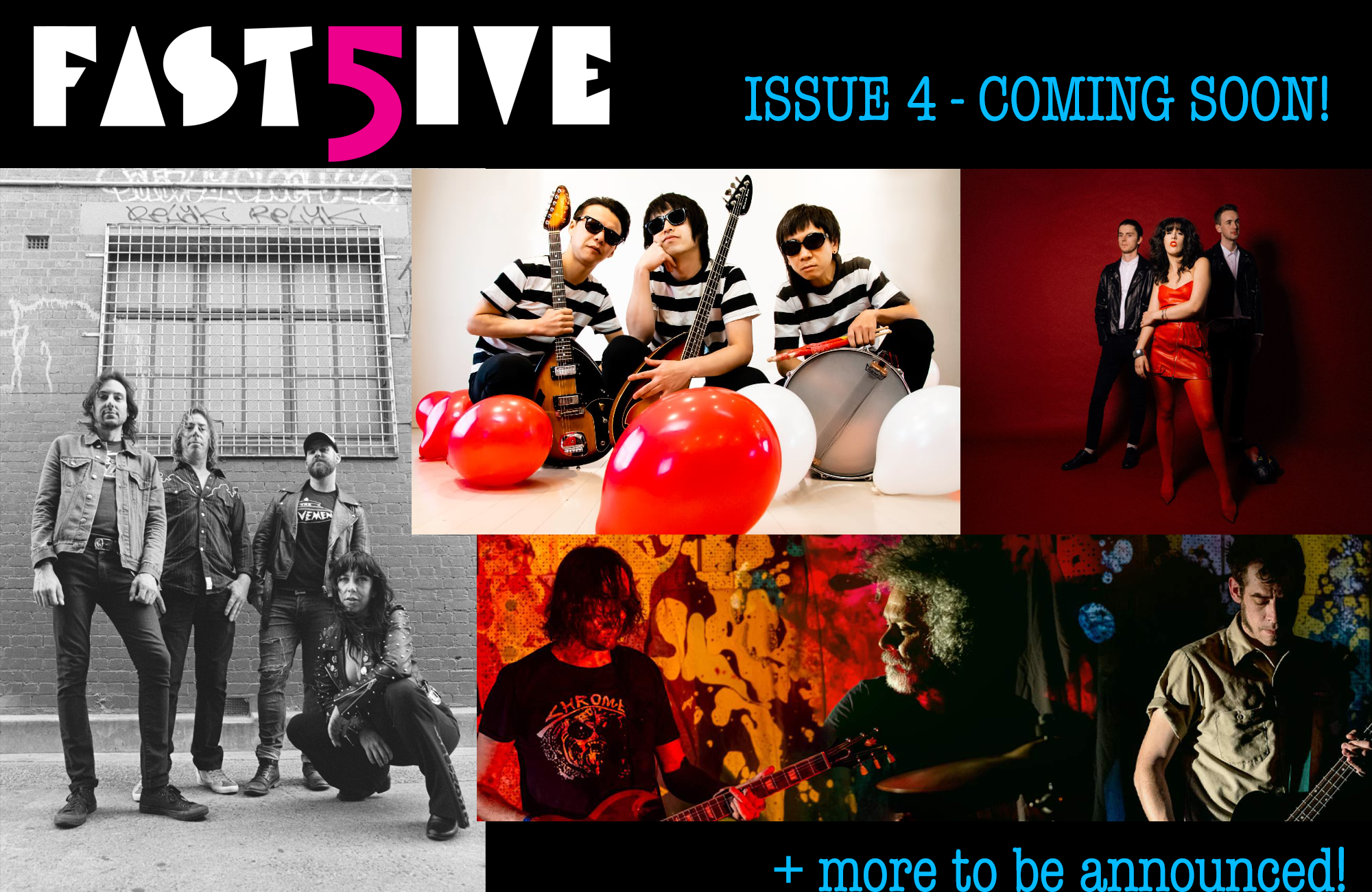 Fast 5ive Issue 4 - Coming Soon!