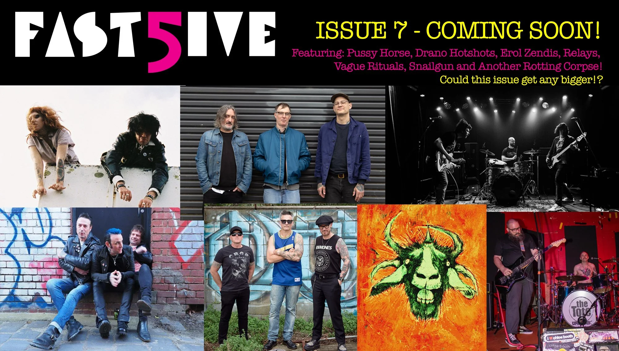 Fast 5ive Issue 7 - Coming Soon!