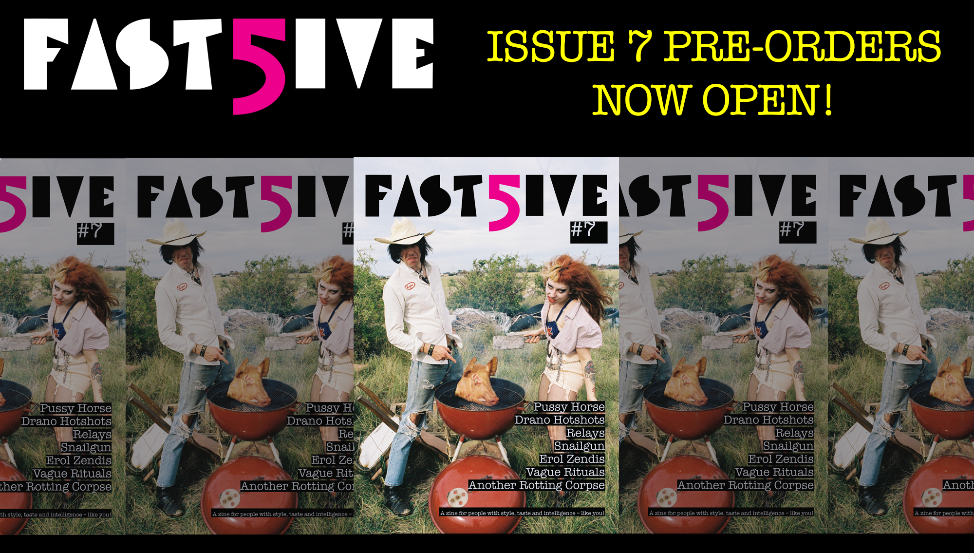 Fast 5ive Issue 7 – Pre-Orders Now Open!