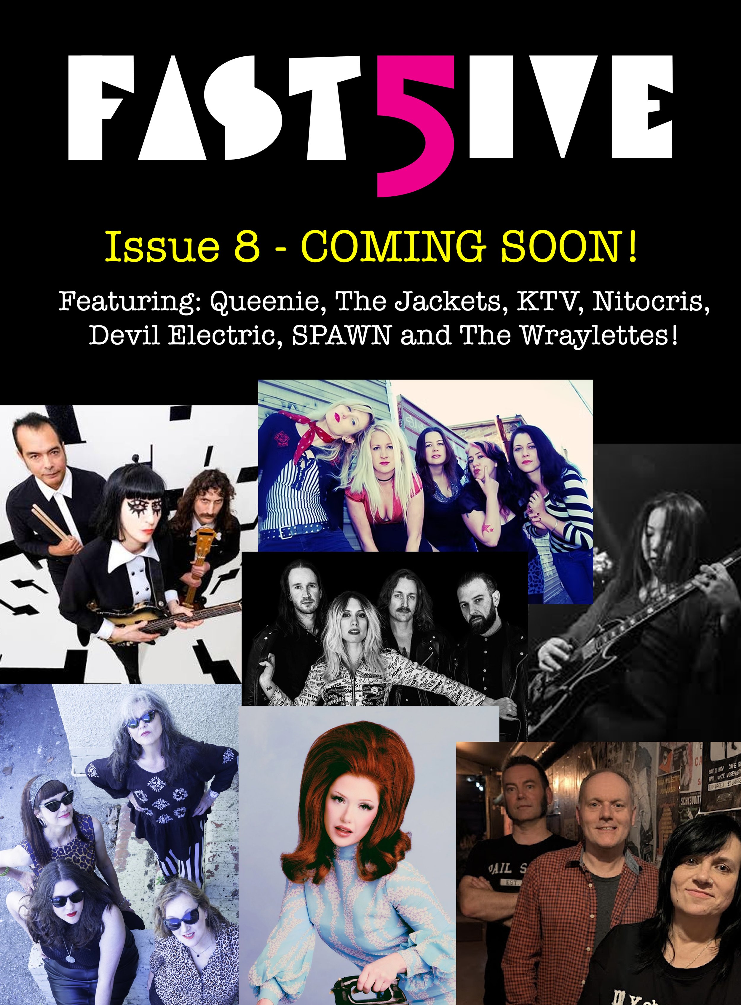 Fast 5ive issue 8 coming soon!