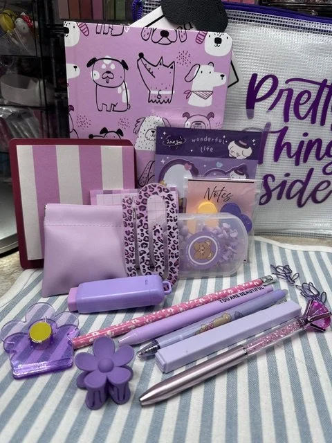 Purple Puppy Stationery Bundle