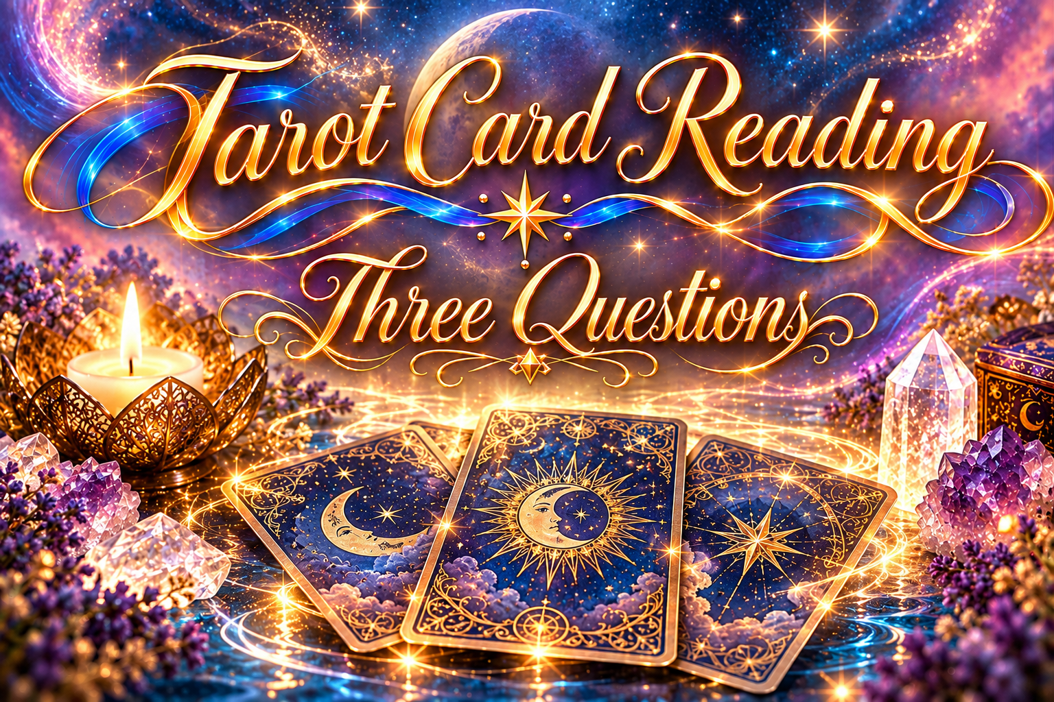 TAROT CARD READING - THREE QUESTIONS