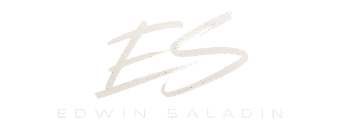 The Edvin Sabat logo features a stylized silver signature above the name 'Edvin Sabat' in uppercase and lowercase silver letters.