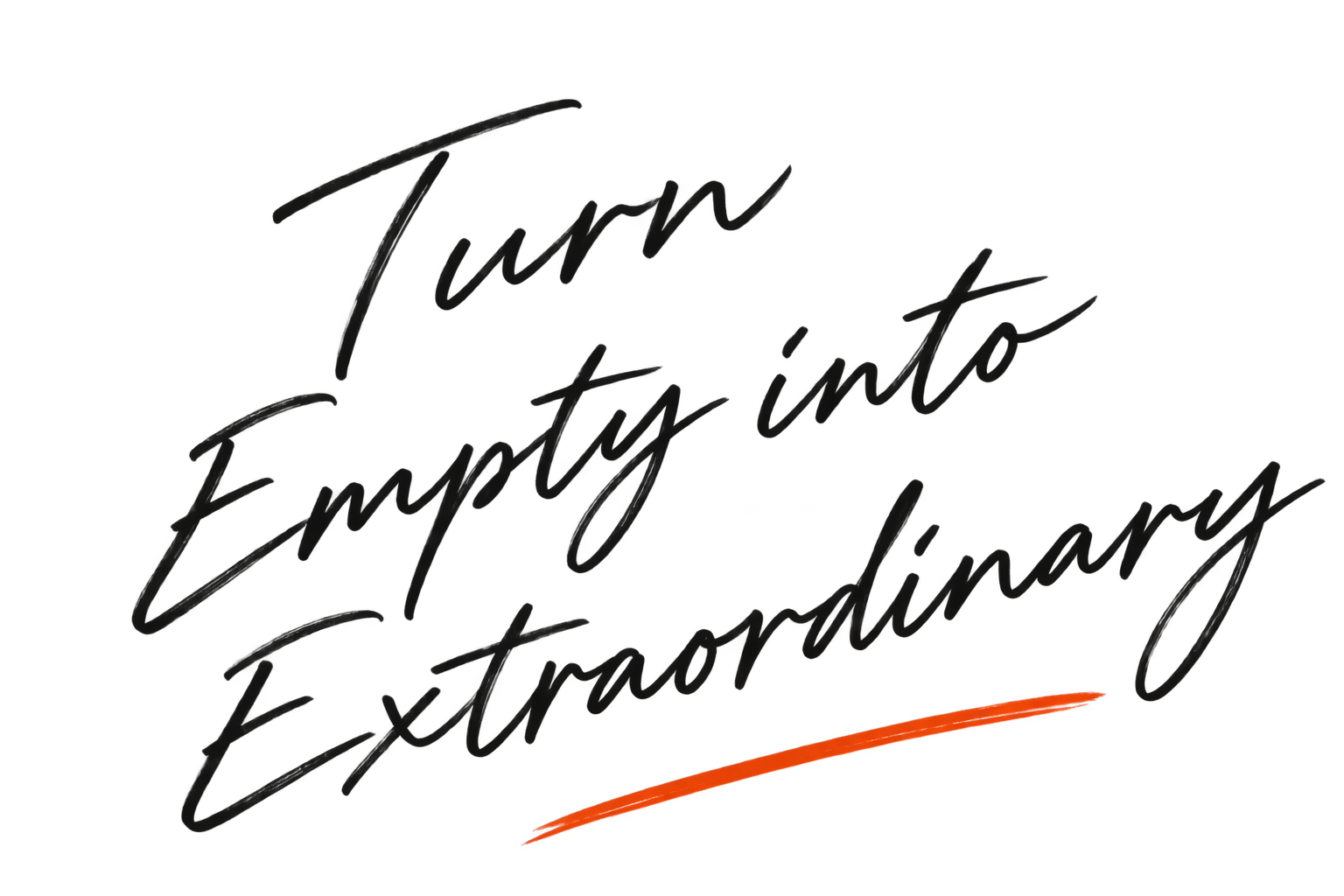 Dark background with faint text and an orange glow line at the bottom.