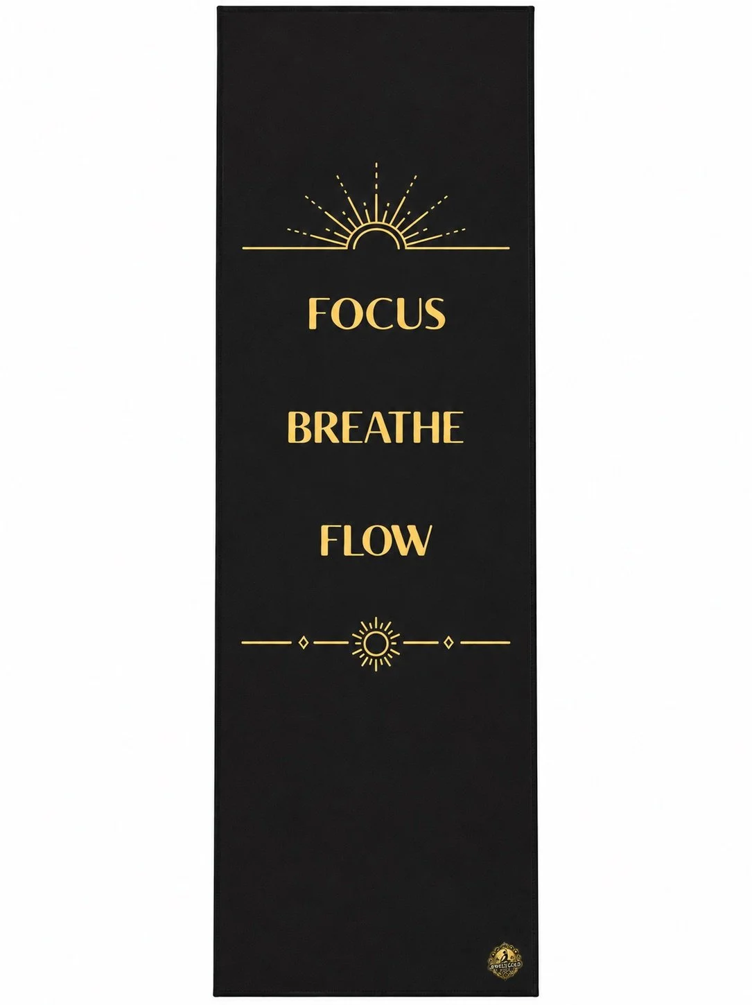Focus. Breathe. Flow. Towel