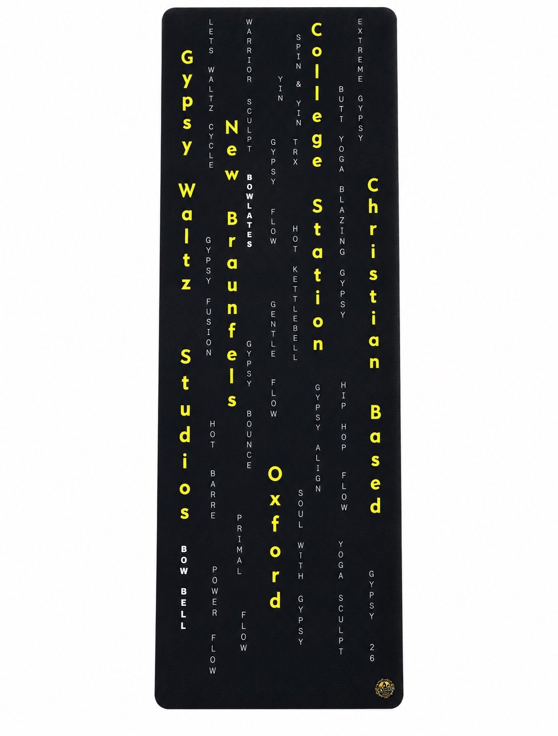 Gypsy Waltz Cities Yoga Mat