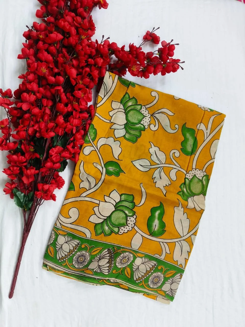 Kalamkari Cotton Saree