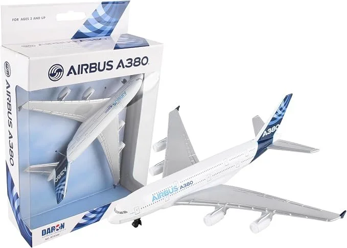 Daron Airbus Single Plane A380 White