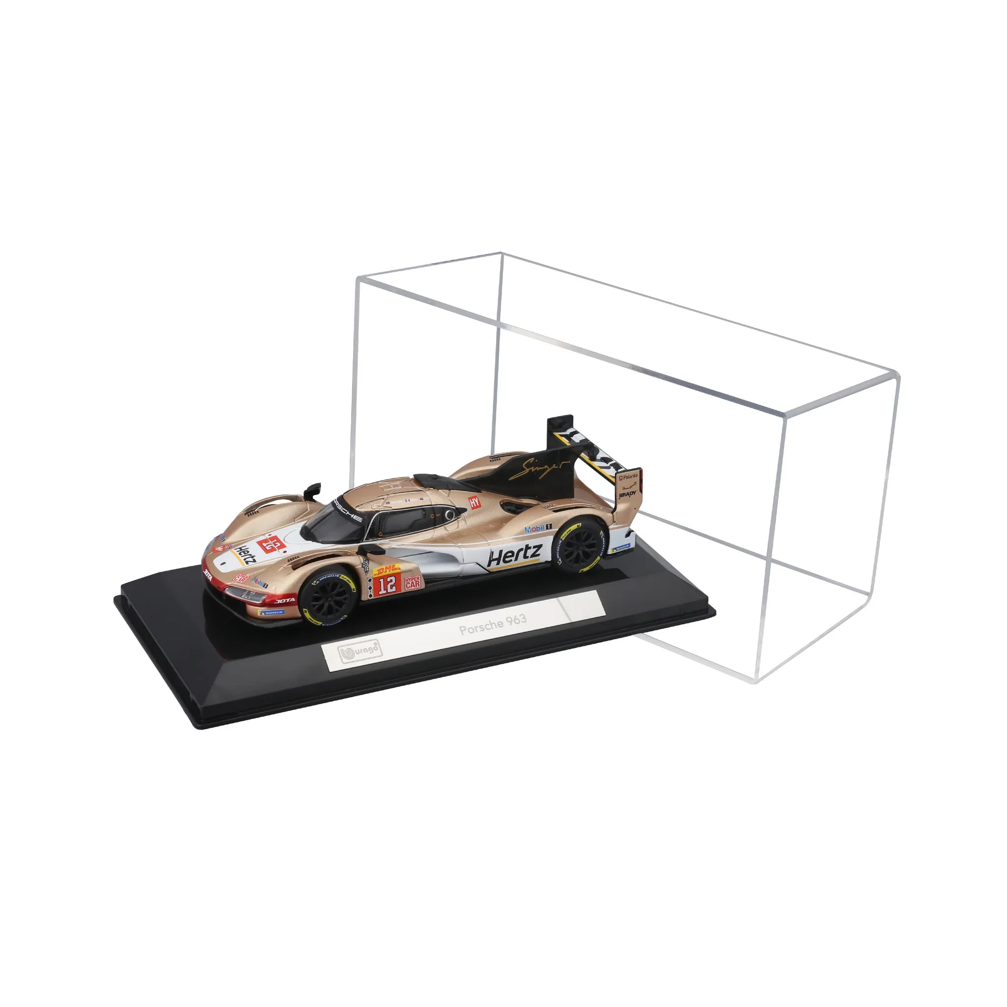 Porsche 963 #12 1:43 with display case