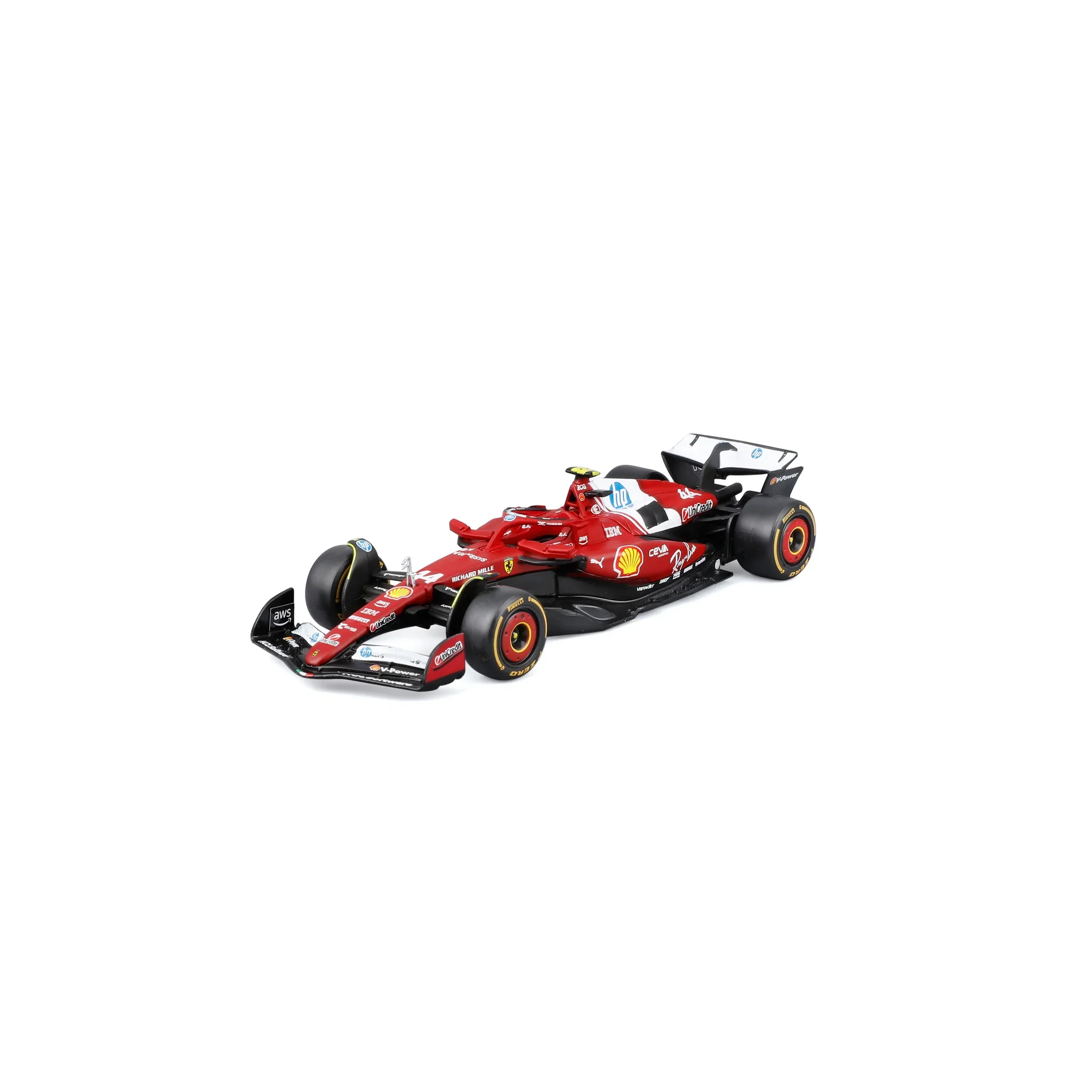 Ferrari SF-25 #44 Lewis Hamilton F1 2025 – 1:43 Scale Diecast Model with Official License