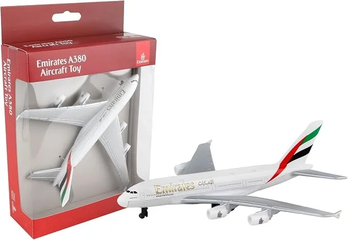 Daron Emirates Airbus A380 Model Airplane