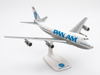 herpa 614153 Snap-Fit Pan Am Boeing 747-100 1:250 Scale Miniature Collectible Model with Base Plastic Miniature Model Multicoloured