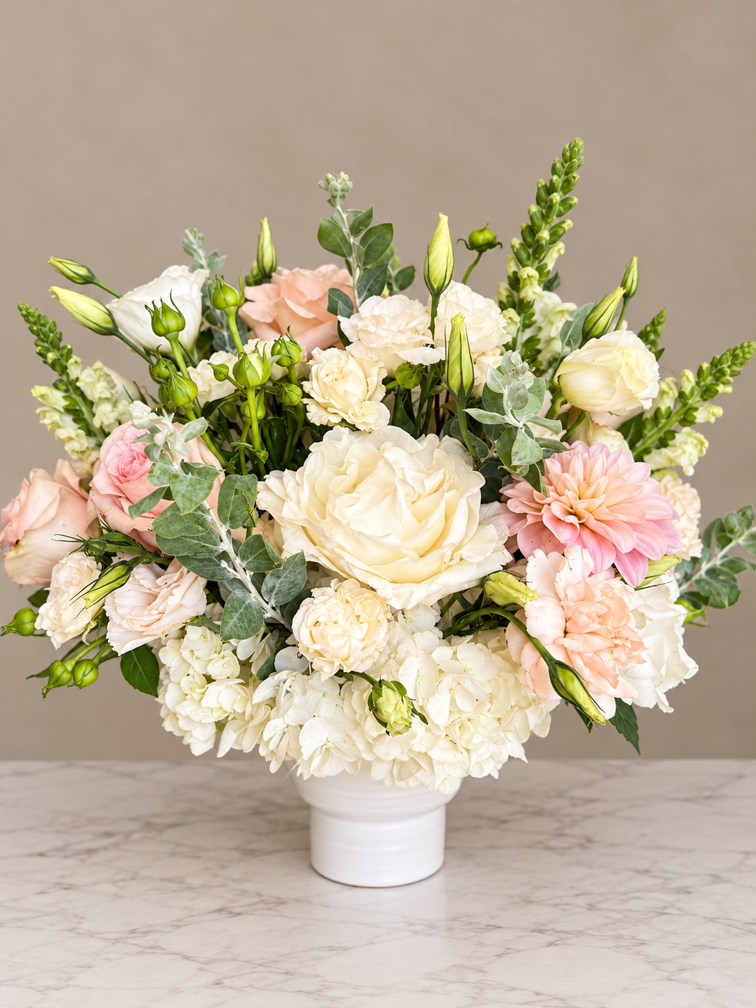 Hue's of Pink- Seasonal Arrangement