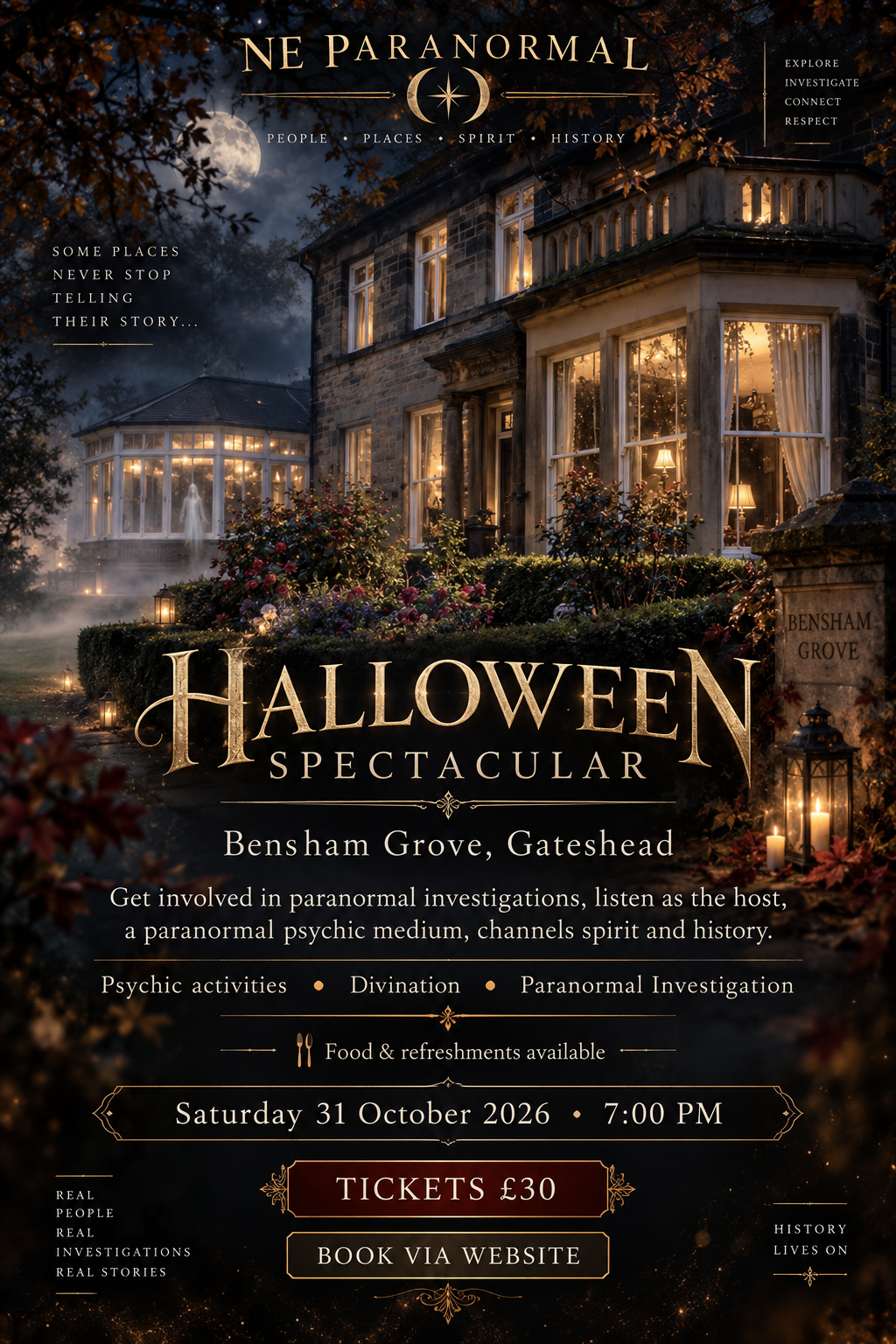 Halloween Spectacular at Bensham Grove