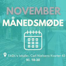 Månedsmøde November 2026