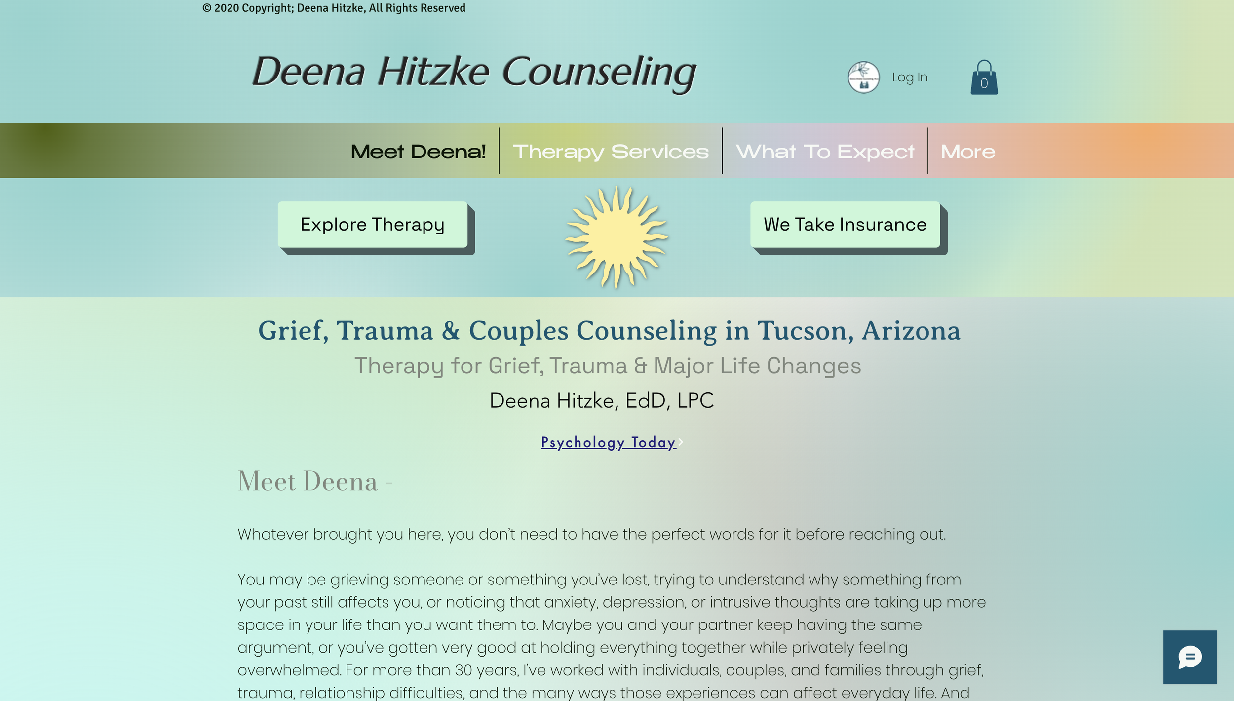 Designed & built the full site: branding, layout, navigation, and copy.