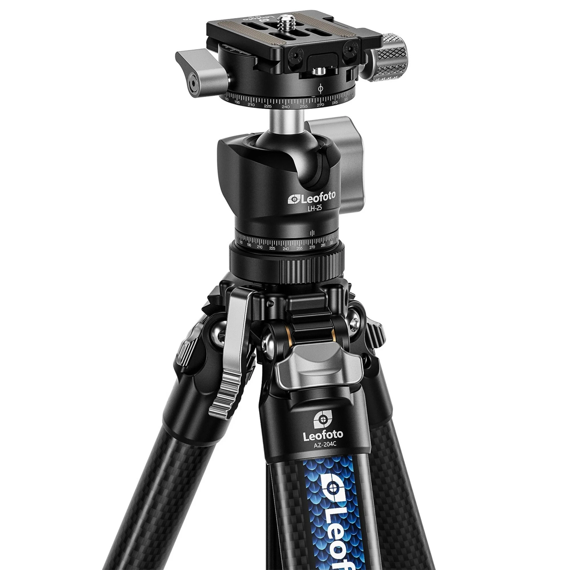 Leofoto-Carbon-Dreibeinstativ-Azure-AZ-204C-Kugelkopf-LH-25R-2.jpg