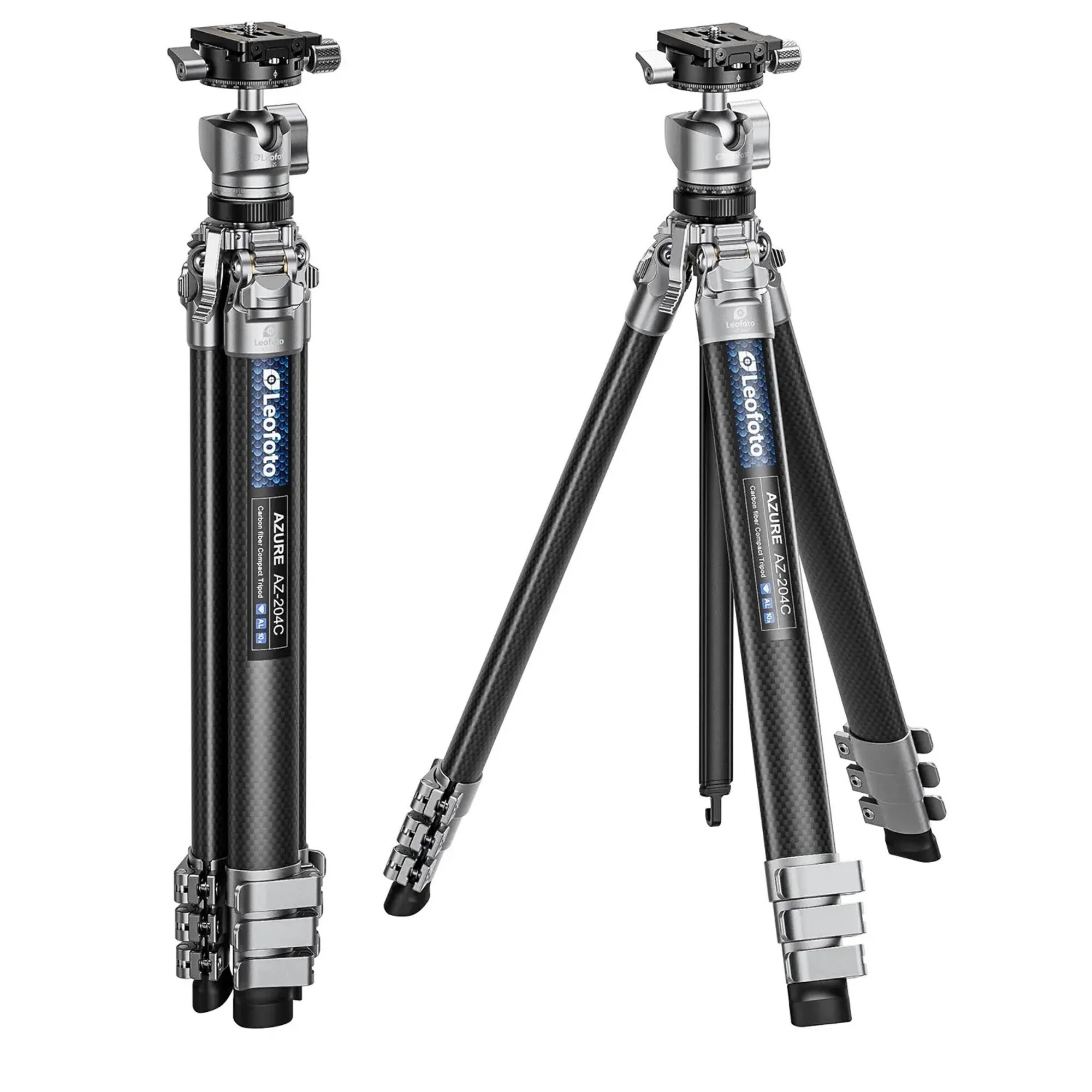 Leofoto-Carbon-Dreibeinstativ-AZ-204C-LH-25R-Azure-Half-Silver.jpg