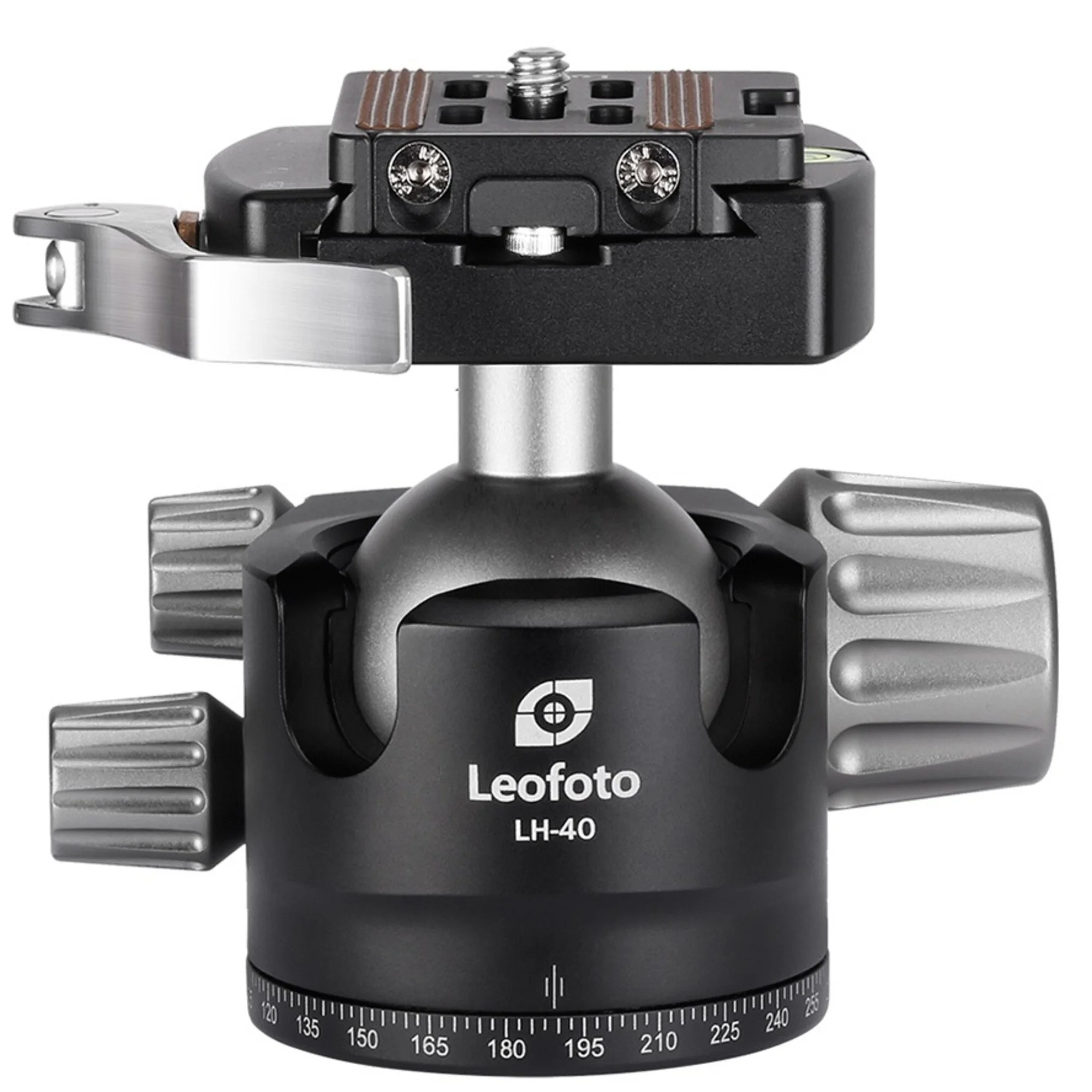 Leofoto-Stativ-Kugelkopf-LH-40LR-Schnellwechselplatte-NP-50.jpg