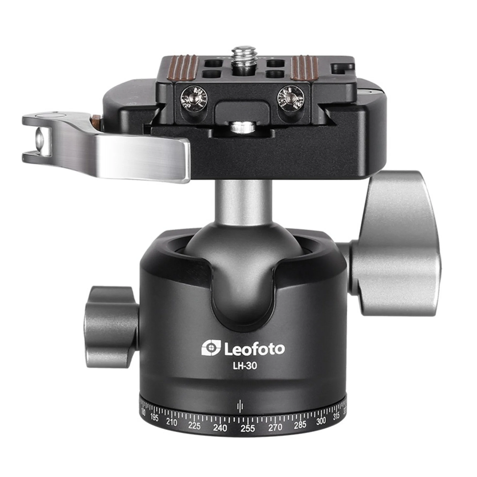 Leofoto-Stativ-Kugelkopf-LH-30LR-Schnellwechselplatte-NP-50.jpg