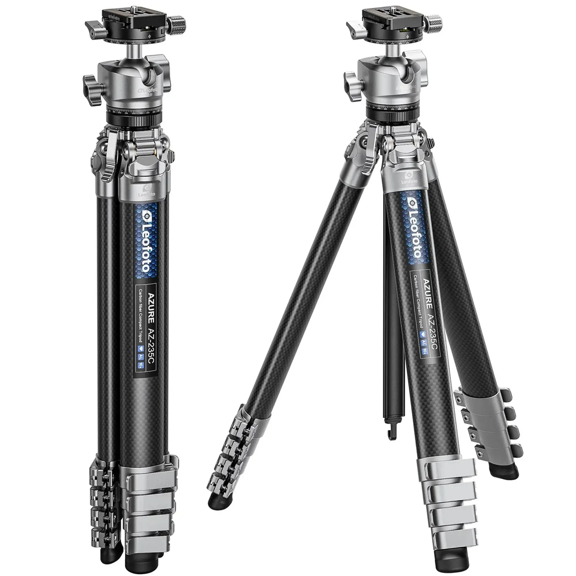 Leofoto-Carbon-Dreibeinstativ-AZ-235C-LH-30R-Azure-Half-Silver.jpg