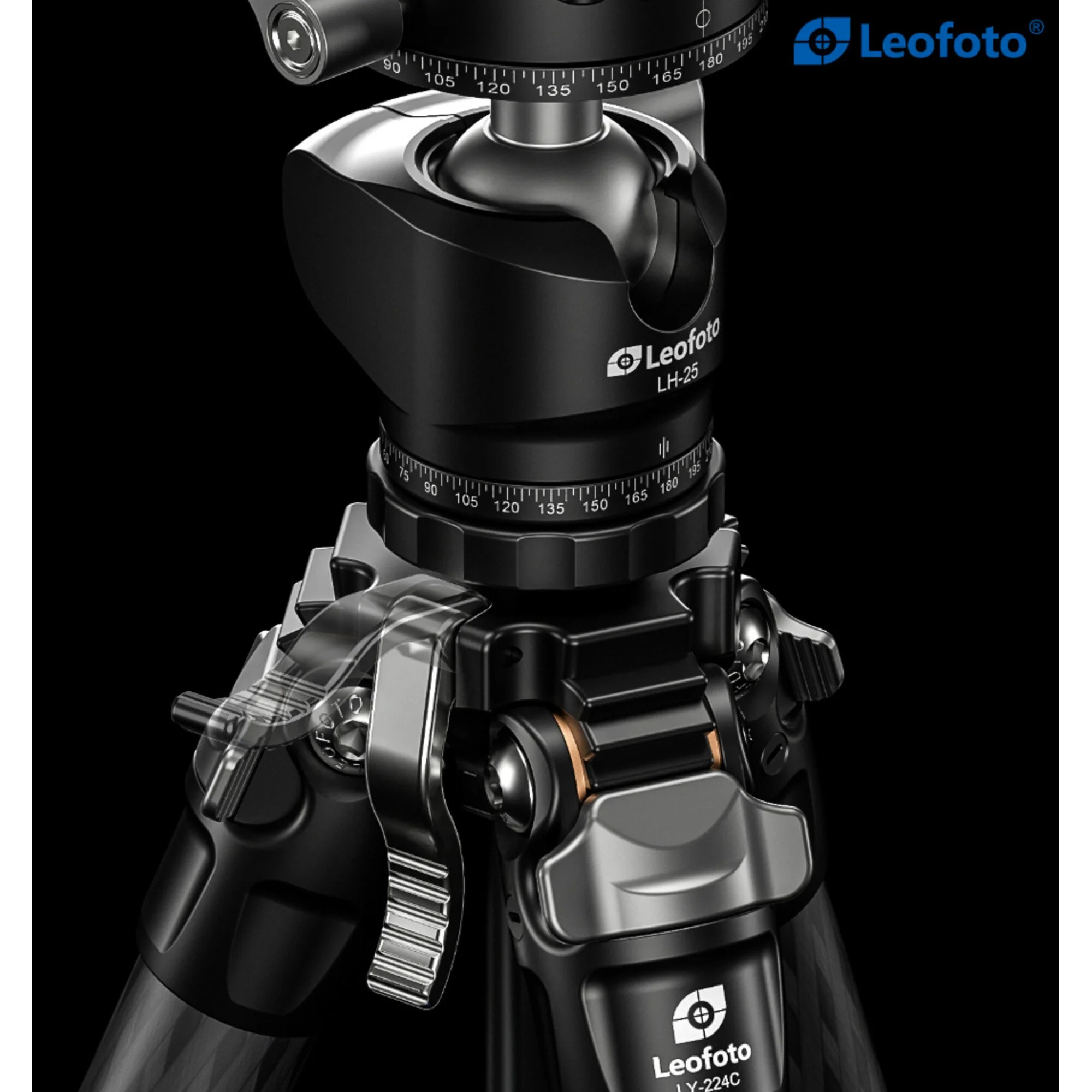 Leofoto-Carbon-Dreibeinstativ-LY-224C-Mr-Y-Ballhead-LH-25-R-Black-2.jpg