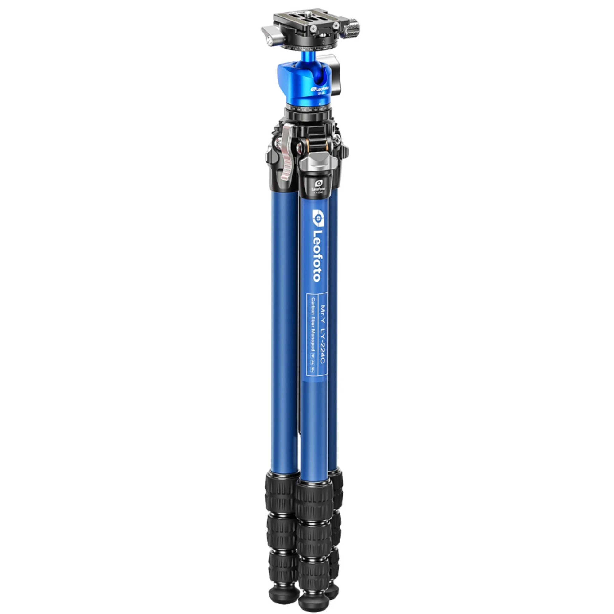 Leofoto-Carbon-Dreibeinstativ-LY-224C-Mr-Y-Ballhead-LH-25-R-Y-Blue.jpg
