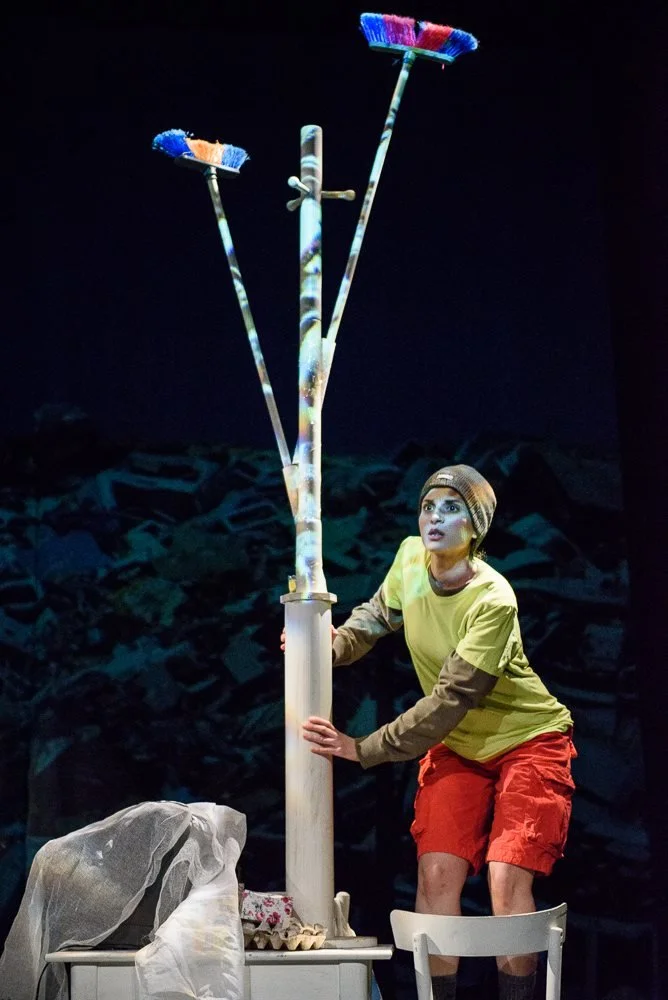 Performer on stage