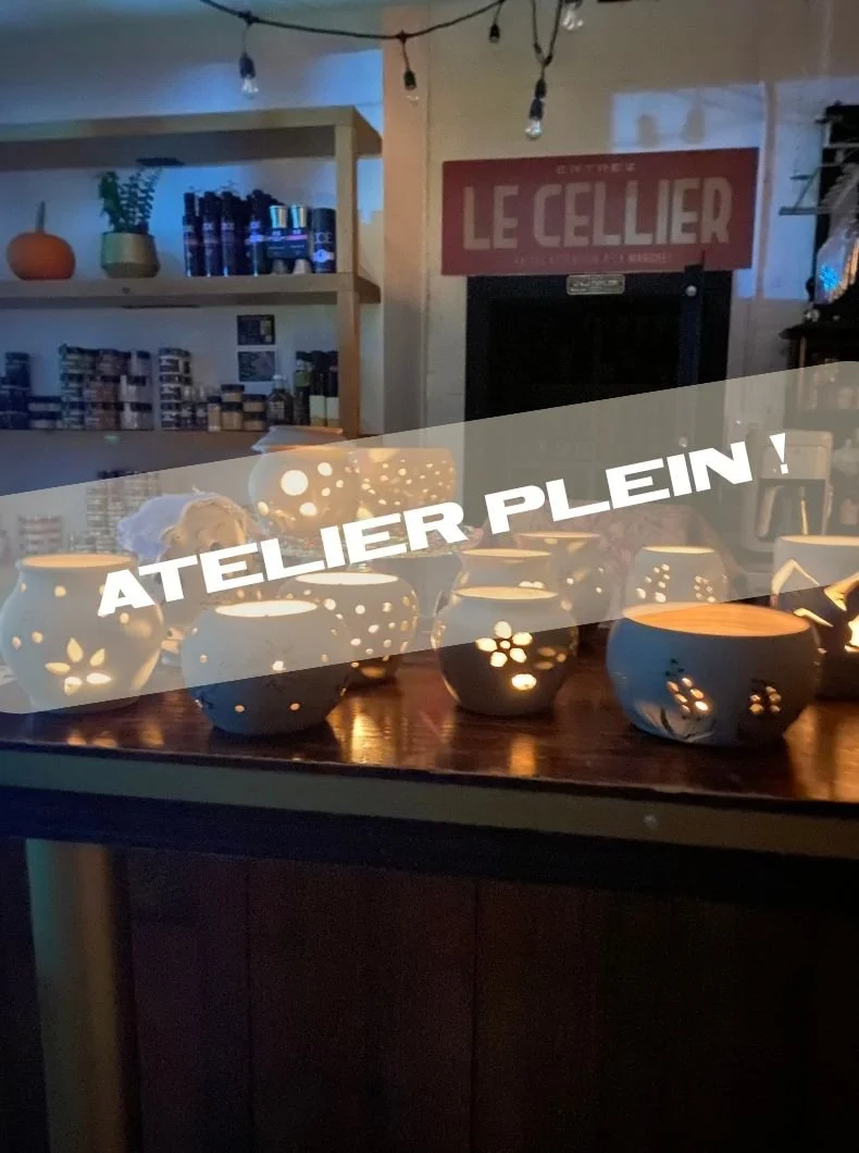 Atelier de poterie lanternes avec Terramiel - ATELIER PLEIN!